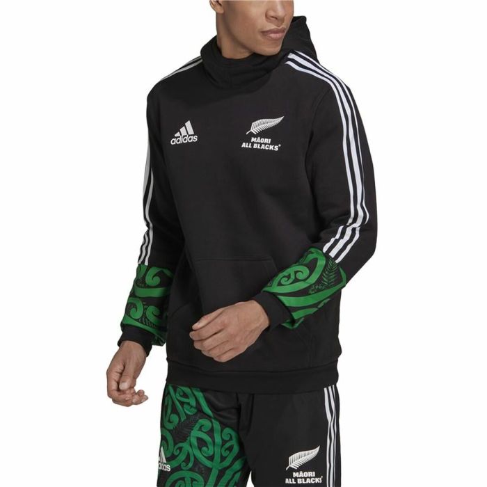 Sudadera con Capucha Hombre Adidas Maori Negro 6