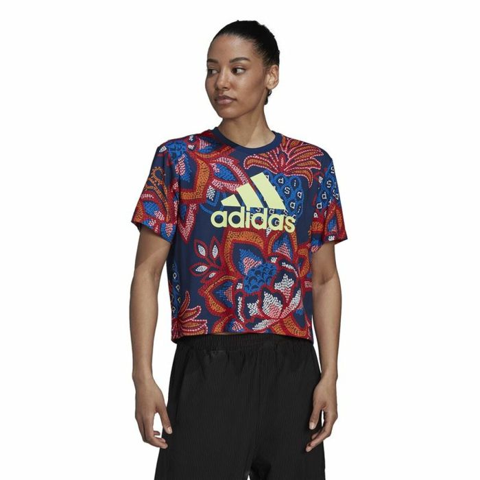 Camiseta de Manga Corta Mujer Adidas  FARM Rio Graphic  6