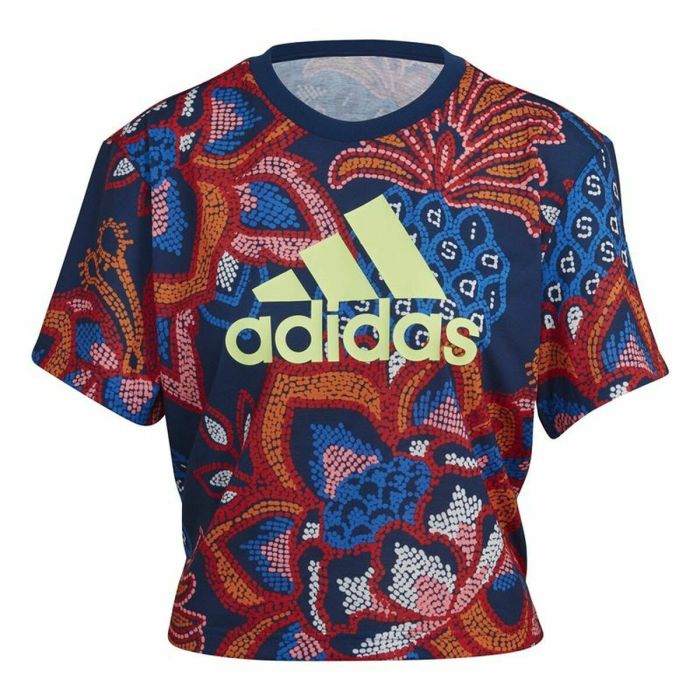 Camiseta de Manga Corta Mujer Adidas FARM Rio Graphic