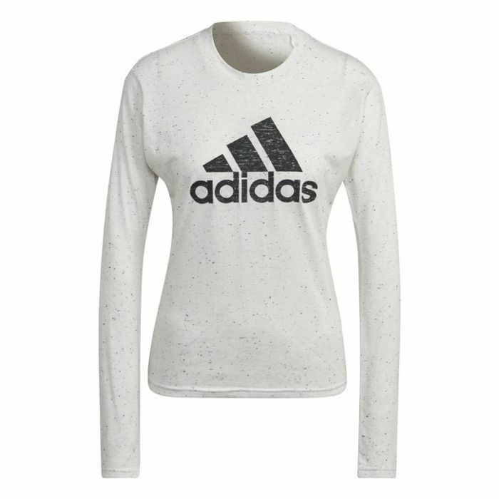 Camiseta de Manga Larga de Mujer Adidas Future Icons Winners 3 Blanco