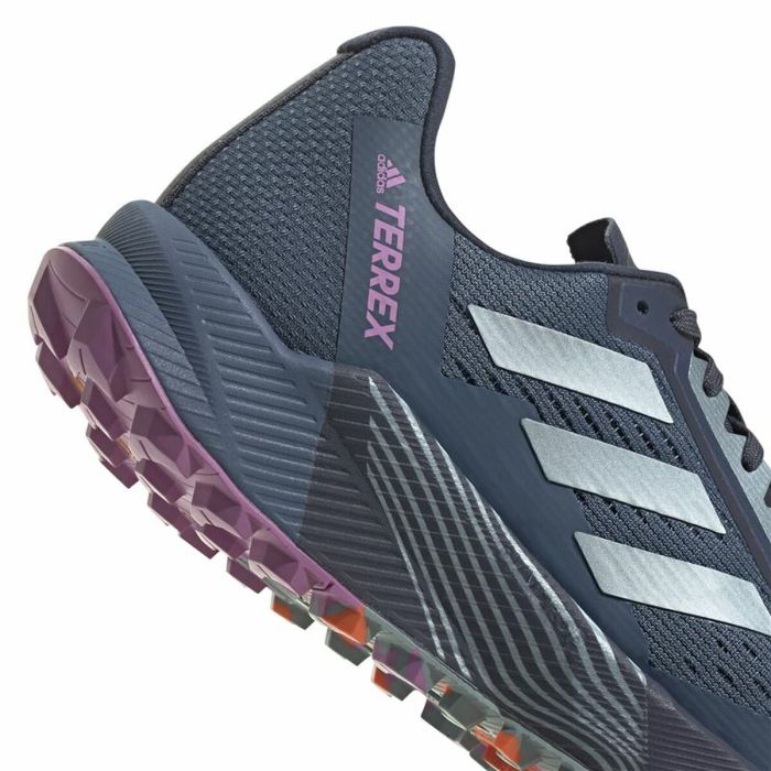 Zapatillas de Running para Adultos Adidas Terrex Agravic Azul oscuro 8