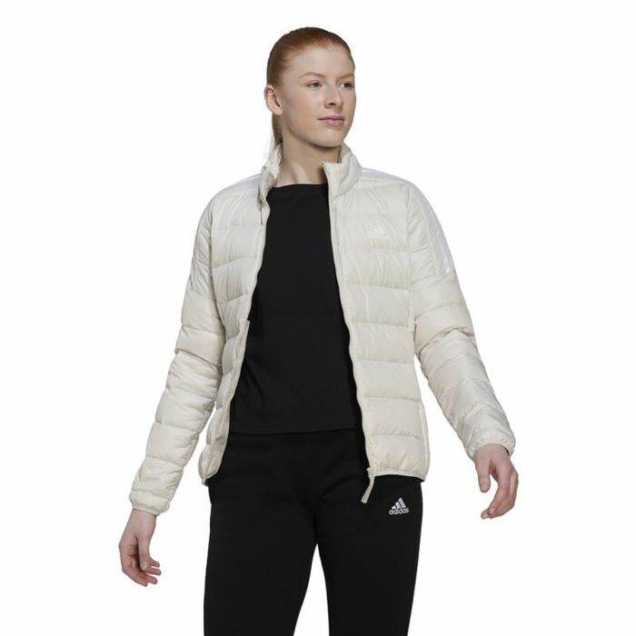 Chaqueta Deportiva para Mujer Adidas Essentials Blanco 8