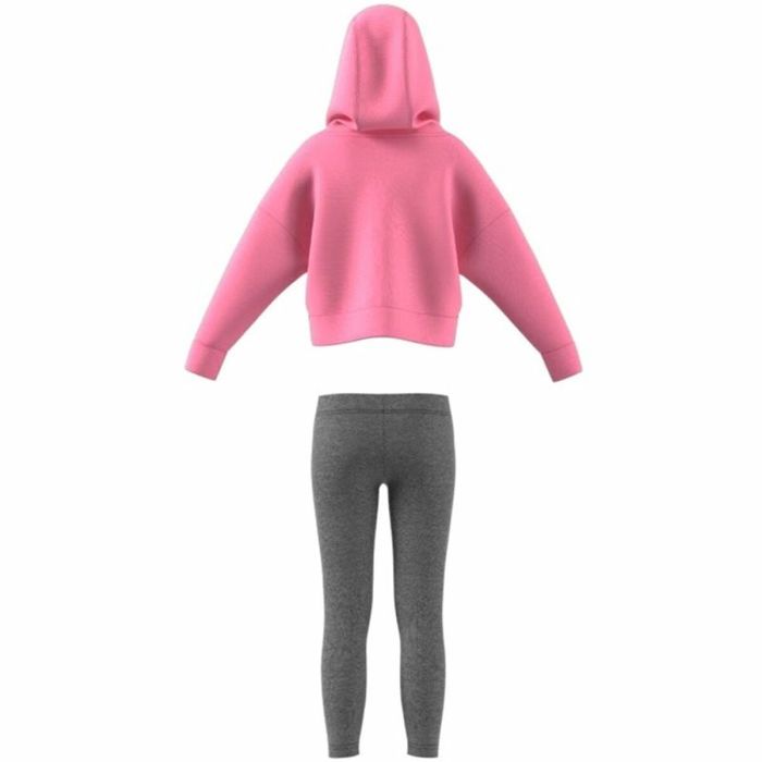 Conjunto Deportivo para Niños Adidas Fleece Rosa claro 1