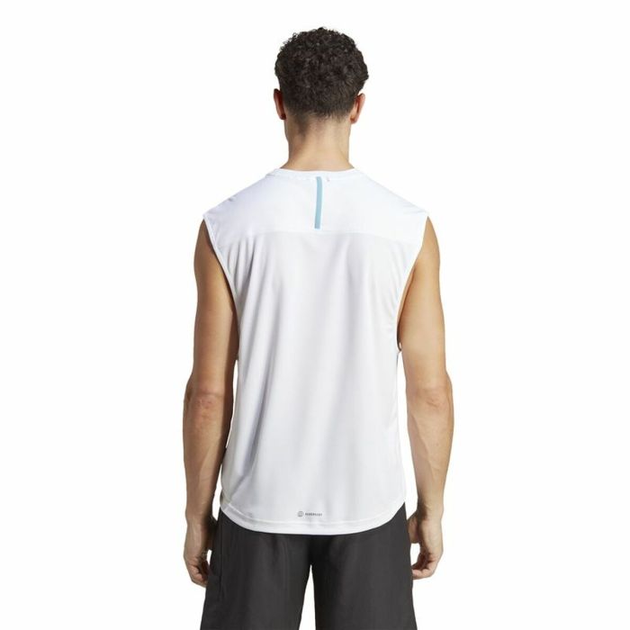 Camiseta para Hombre sin Mangas Adidas Base Blanco 4