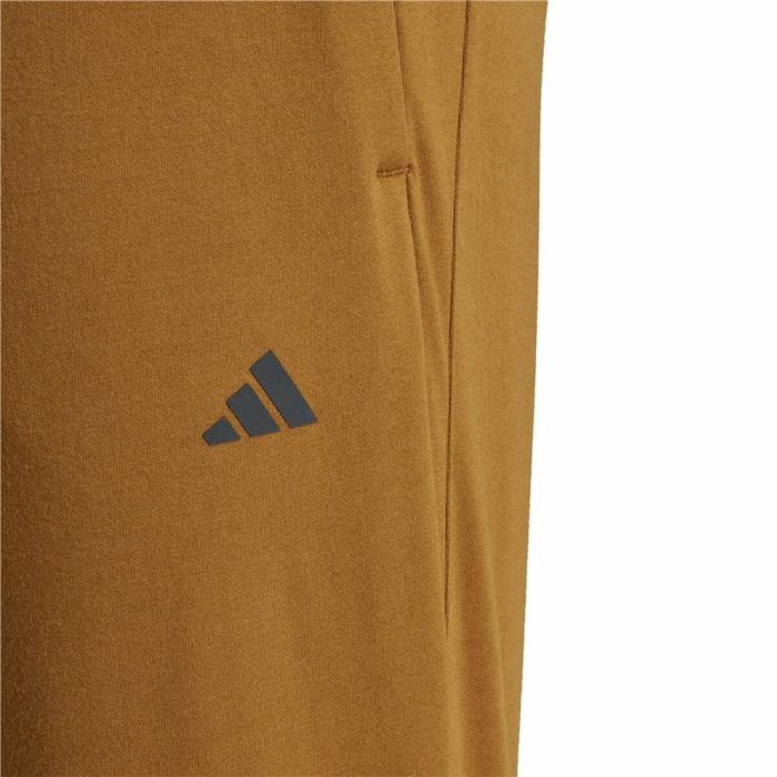 Pantalón Largo Deportivo Adidas Base Training Dorado 2