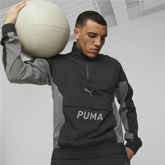 Chaqueta Deportiva para Hombre Puma Fit Woven Negro 5