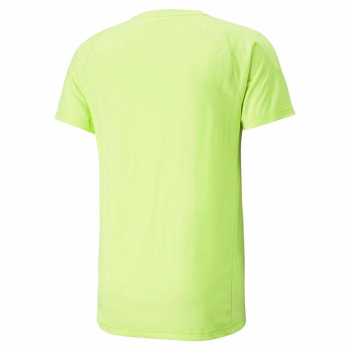 Camiseta de Manga Corta Hombre Puma Evostripe Verde 5
