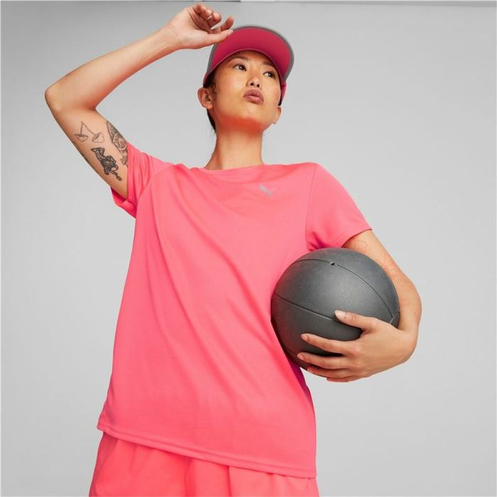 Camiseta de Manga Corta Mujer Puma Favourite Rosa 5