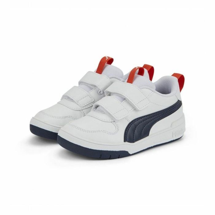 Zapatillas Deportivas Infantiles Puma Multiflex Blanco 2