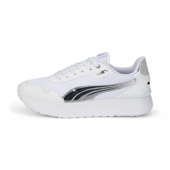 Zapatillas Deportivas Mujer Puma R78 Voyage Distressed  Blanco 5