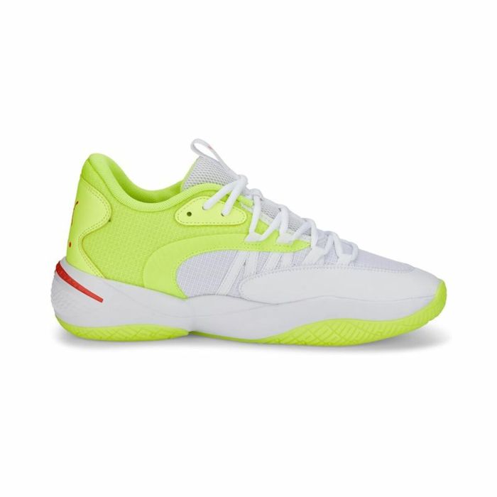 Zapatillas de Baloncesto para Adultos Puma Court Rider 2.0 Glow Stick Amarillo Hombre 3