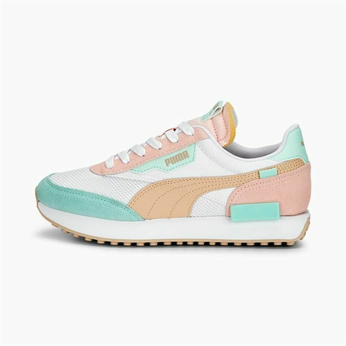 Zapatillas Deportivas Mujer Puma Future Rosa Blanco 3