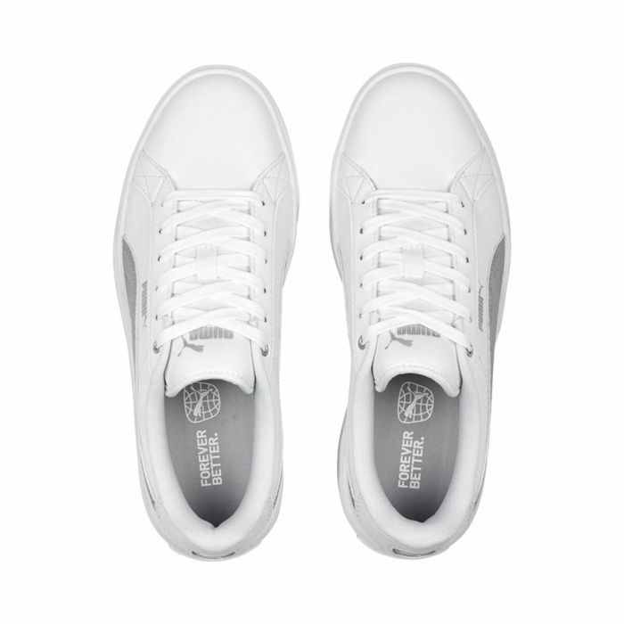 Zapatillas Casual de Mujer Puma Karmen Space Metalli Blanco 2