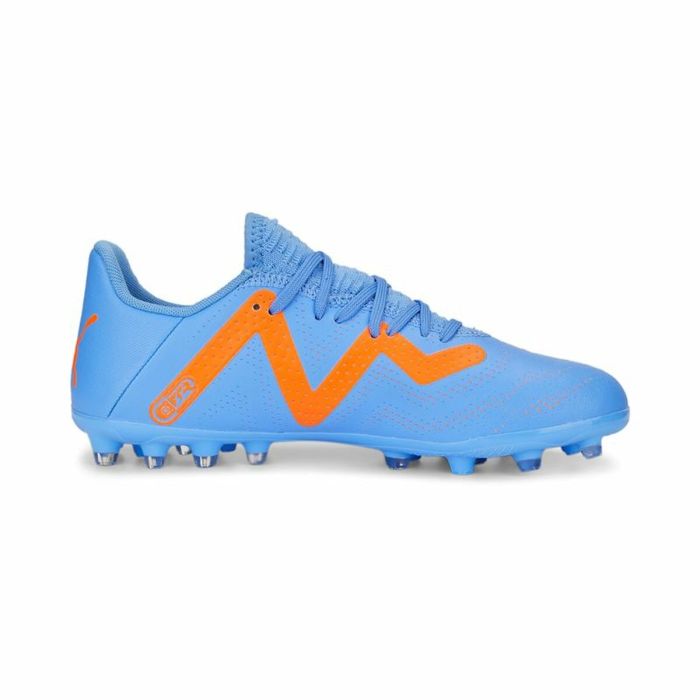 Botas de Fútbol para Niños Puma Future Play Mg Glimmer Azul Hombre 3