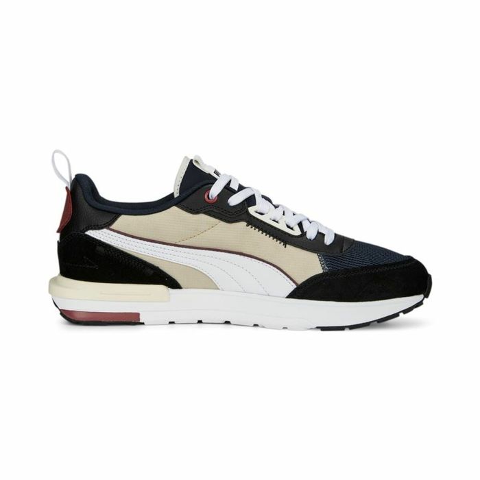 Zapatillas Deportivas Hombre Puma R22 Negro Beige 3