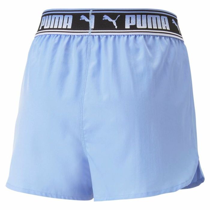 Pantalones Cortos Deportivos para Mujer Puma Strong Azul 6