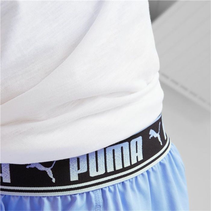 Pantalones Cortos Deportivos para Mujer Puma Strong Azul 1