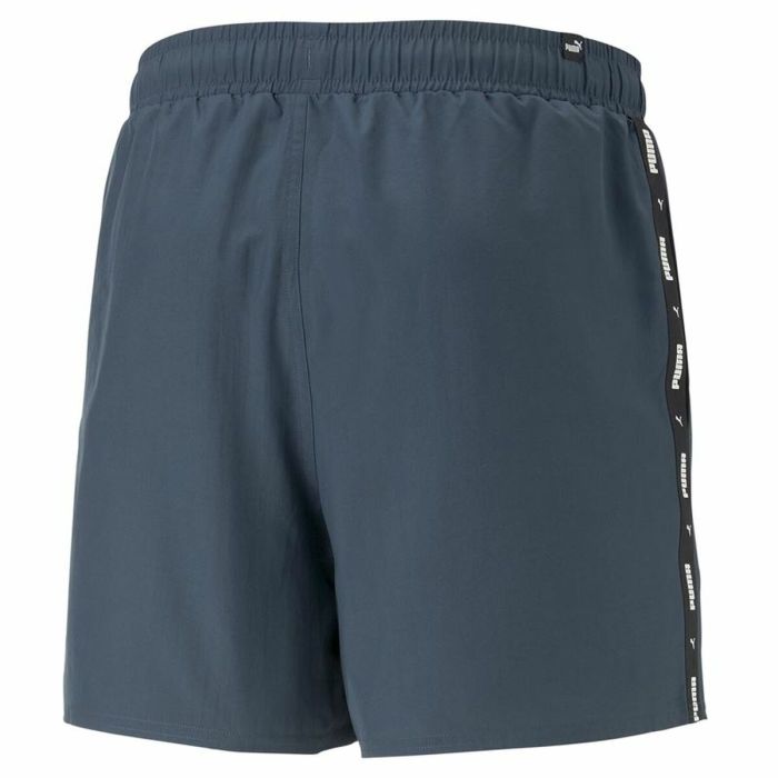 Pantalones Cortos Deportivos para Hombre Puma Ess+ Tape Gris oscuro Azul oscuro 1