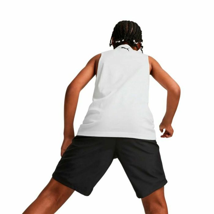 Camiseta de baloncesto Puma Tank B Blanco 1