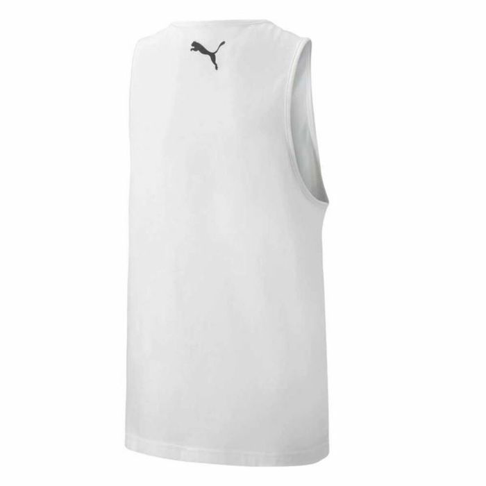 Camiseta de baloncesto Puma Tank B Blanco 5
