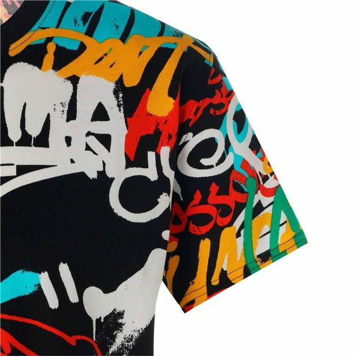 Camiseta de Manga Corta Hombre Puma Graffiti Negro 1