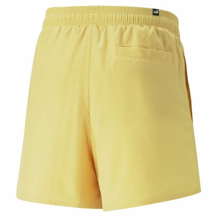 Pantalones Cortos Deportivos para Hombre Puma Ess+ Logo Power Amarillo 1