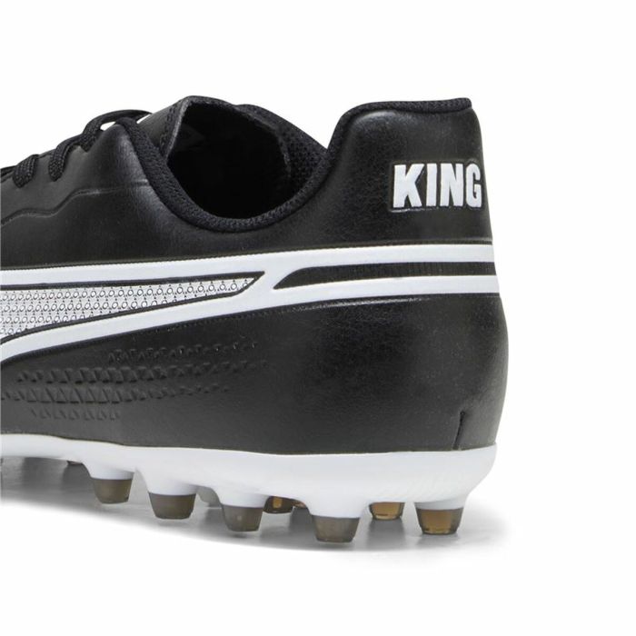 Botas de Fútbol Multitaco para Adultos Puma King Match MG Negro 1