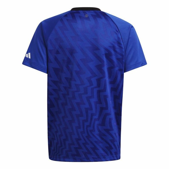 Camiseta de Fútbol de Manga Corta para Niños Adidas Predator Azul 4