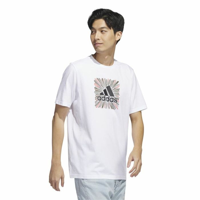 Camiseta de Manga Corta Hombre Adidas Sport Optimist (XS) 3