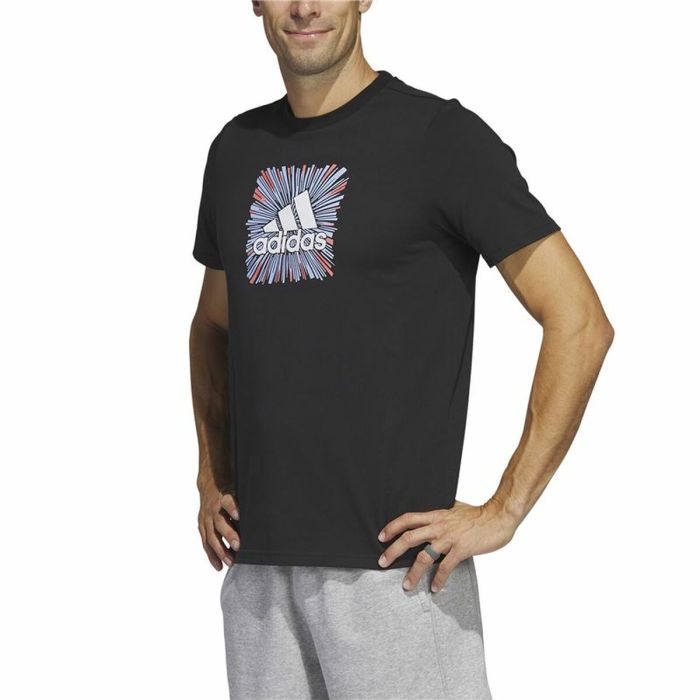 Camiseta de Manga Corta Hombre Adidas Sport Optimist (XS) 2