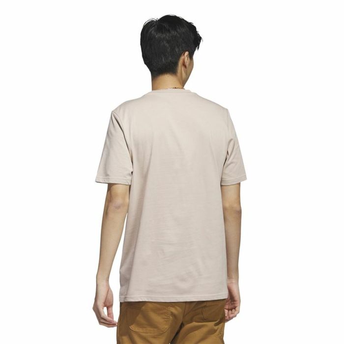 Camiseta de Manga Corta Hombre Adidas Beige Camuflaje 4