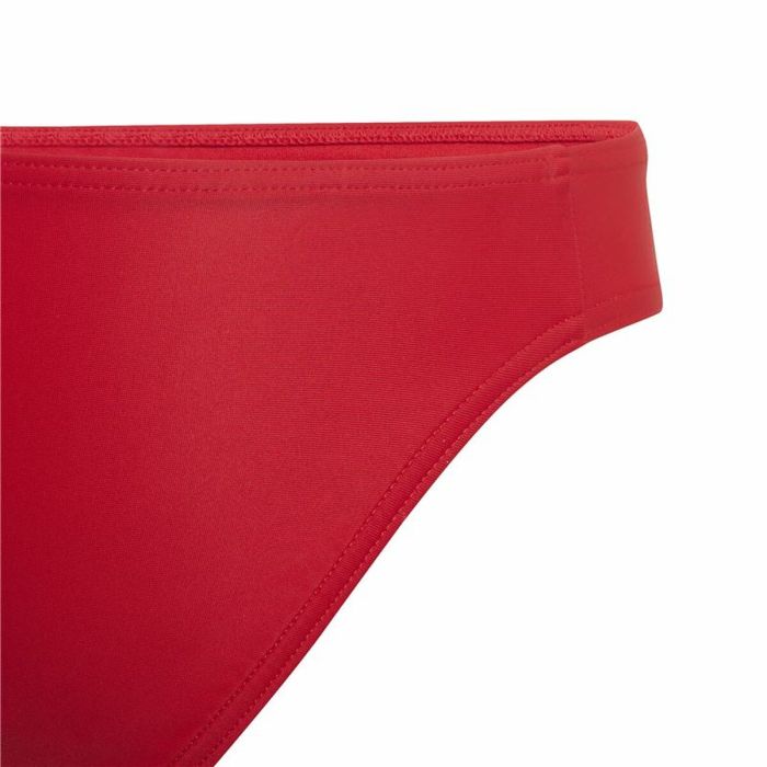 Bikini-Braga Para Niñas Adidas Big Bars Rojo 1