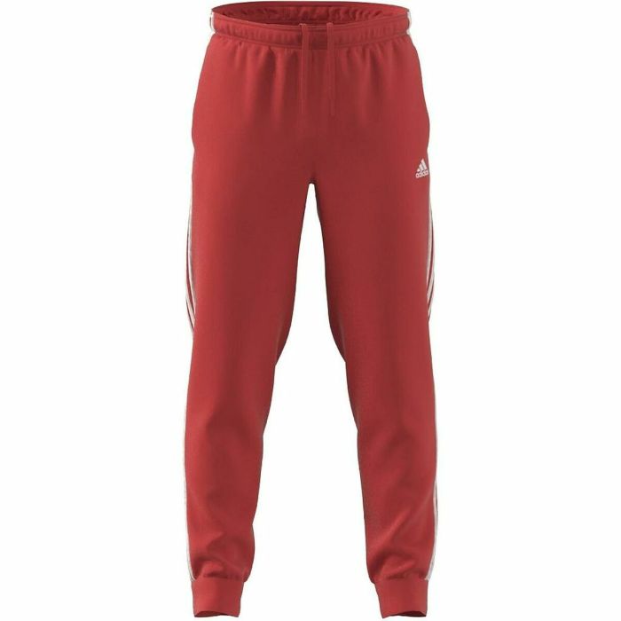 Pantalón de Chándal para Adultos Adidas M 3S JOG TP TRI H47056  Rojo Hombre 2