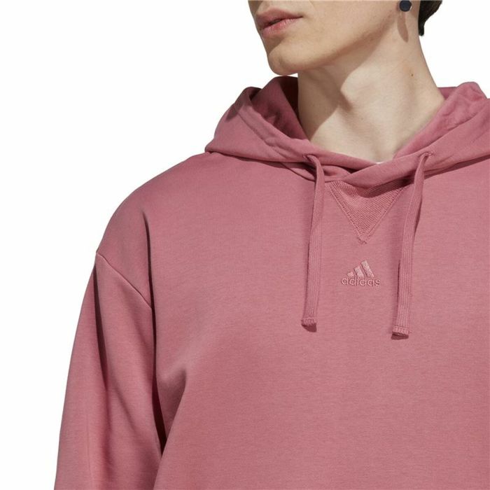 Sudadera con Capucha Hombre Adidas All Szn Hd Blanco Salmón 1