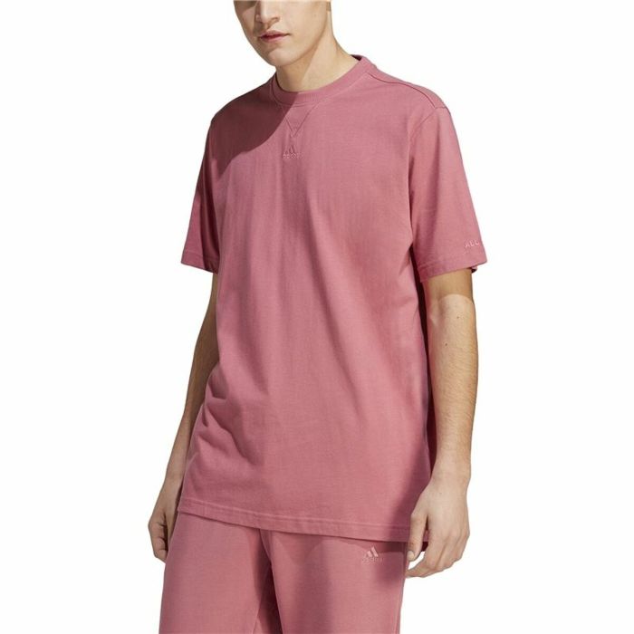 Camiseta de Manga Corta Hombre Adidas All Szn Rosa 6