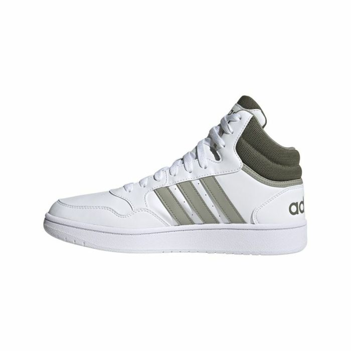 Zapatillas de Baloncesto para Adultos Adidas Hoops 3.0 Mid Blanco 5