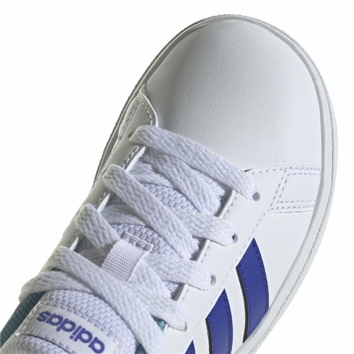 Zapatillas Deportivas Infantiles Adidas Grand Court 2.0 Blanco Azul 1