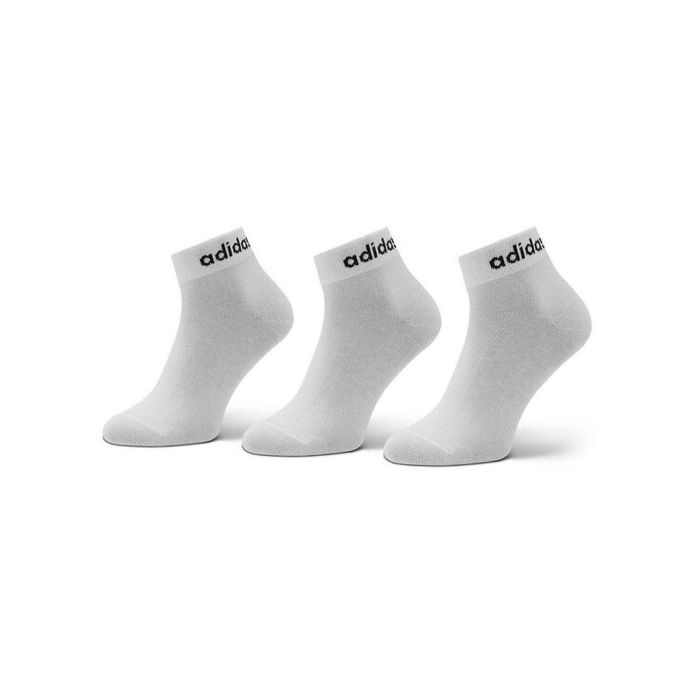 Calcetines Deportivos Adidas C LIN ANKLE 3P HT3451 Blanco