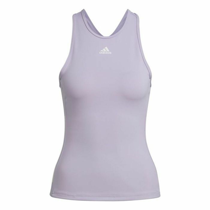 Camiseta para Mujer sin Mangas Adidas Hyperglam Lavanda