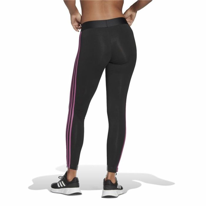 Mallas Deportivas de Mujer Adidas Loungewear Essentials 3 Stripes Negro 4