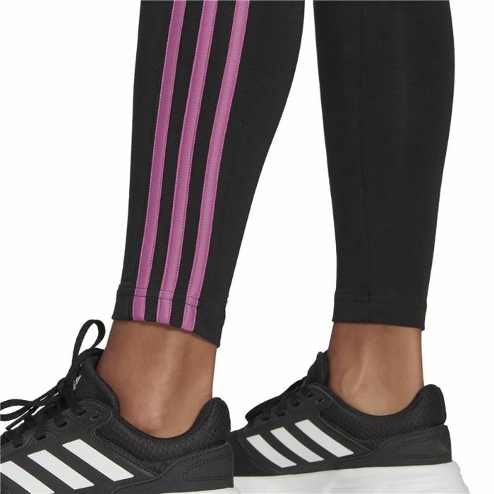 Mallas Deportivas de Mujer Adidas Loungewear Essentials 3 Stripes Negro 1