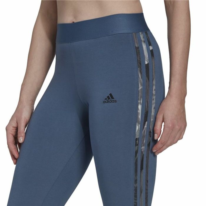 Mallas Deportivas de Mujer Adidas Loungewear Essentials 3 Stripes Azul 2