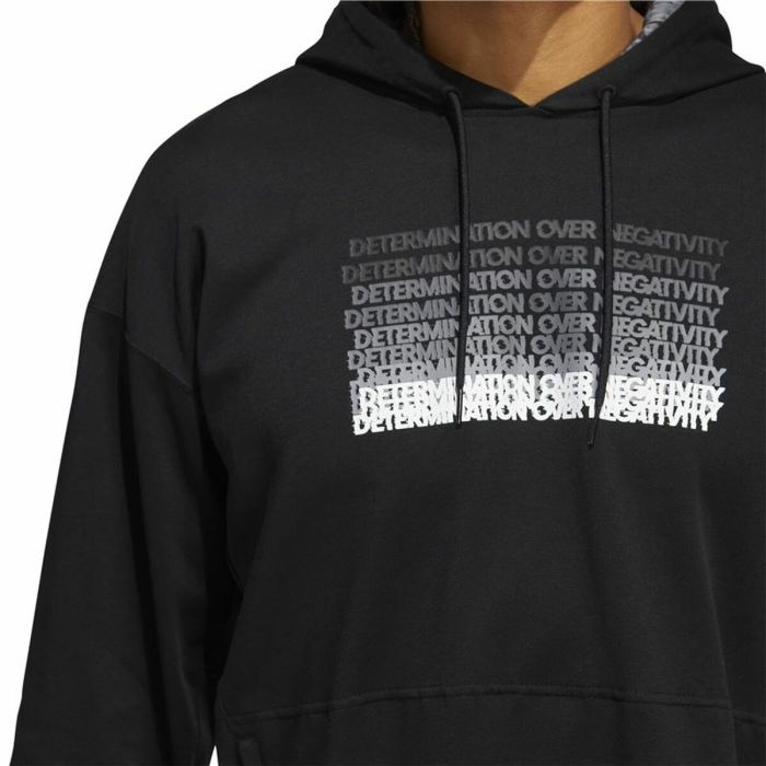 Sudadera con Capucha Hombre Adidas Donovan Mitchell Inno Negro 1