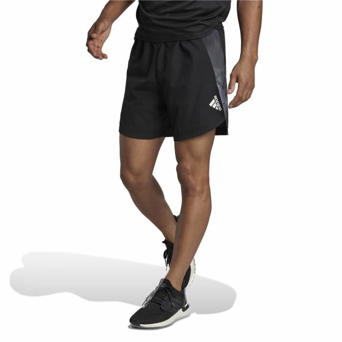 Pantalones Cortos Deportivos para Hombre Adidas Hiit Movement  Negro 7" 5
