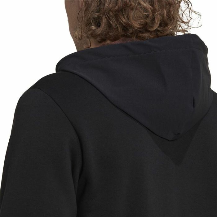 Sudadera con Capucha Hombre Adidas Essentials BrandLove Negro 1 Sudadera con Capucha Hombre Adidas Essentials BrandLove Negro 1