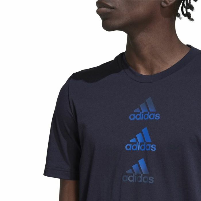 Camiseta de Manga Corta Hombre Adidas Designed To Move Logo 2