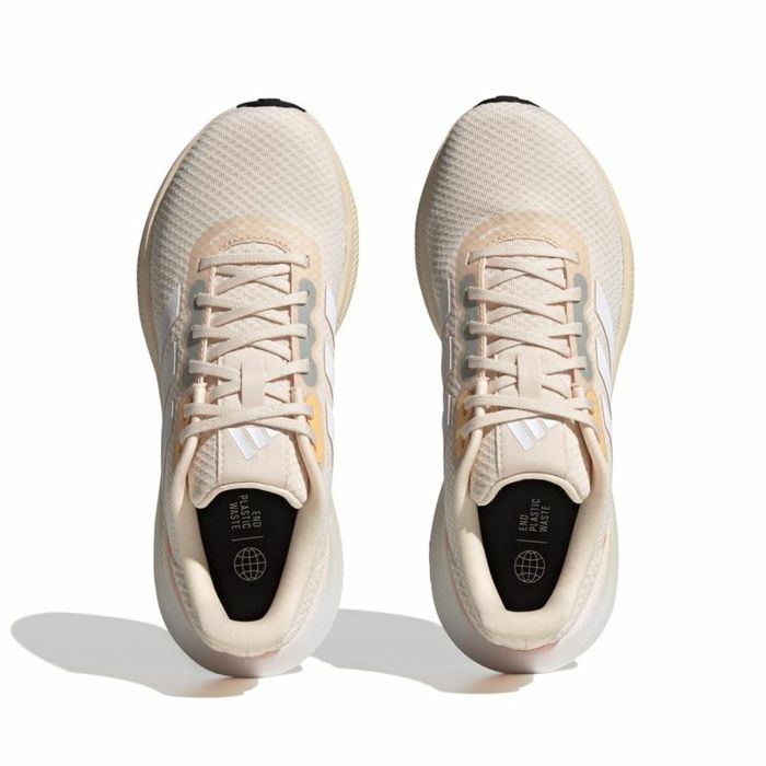 Zapatillas Deportivas Mujer Adidas Runfalcon 3.0 Beige 4