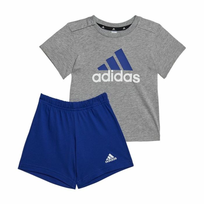 Conjunto Deportivo para Bebé Adidas Essentials Organic Gris