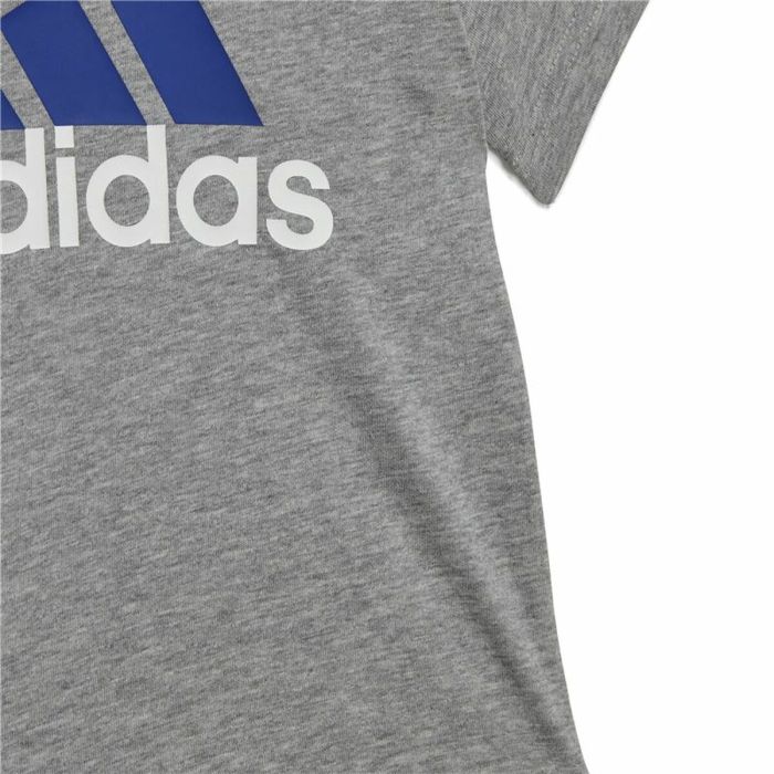 Conjunto Deportivo para Bebé Adidas Essentials Organic Gris 2