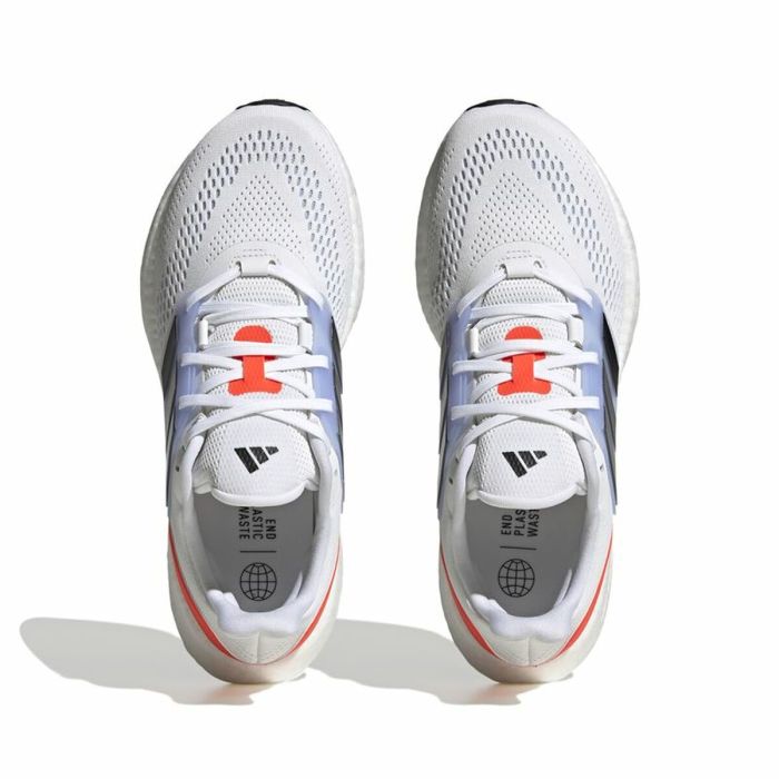 Zapatillas de Running para Adultos Adidas PureBoost 22 Blanco 5